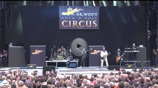 VIDEO Dr Woos Rock N Roll Circus Coburg 2015 Vorgruppe Scorpions