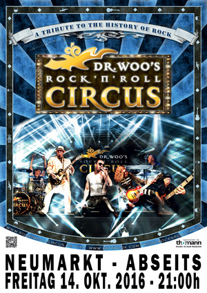 Dr Woos Rock N Roll Circus Neumarkt Abseits 2016